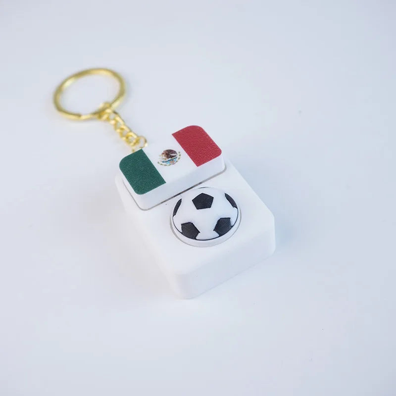 World Cup Fidget Keychain
