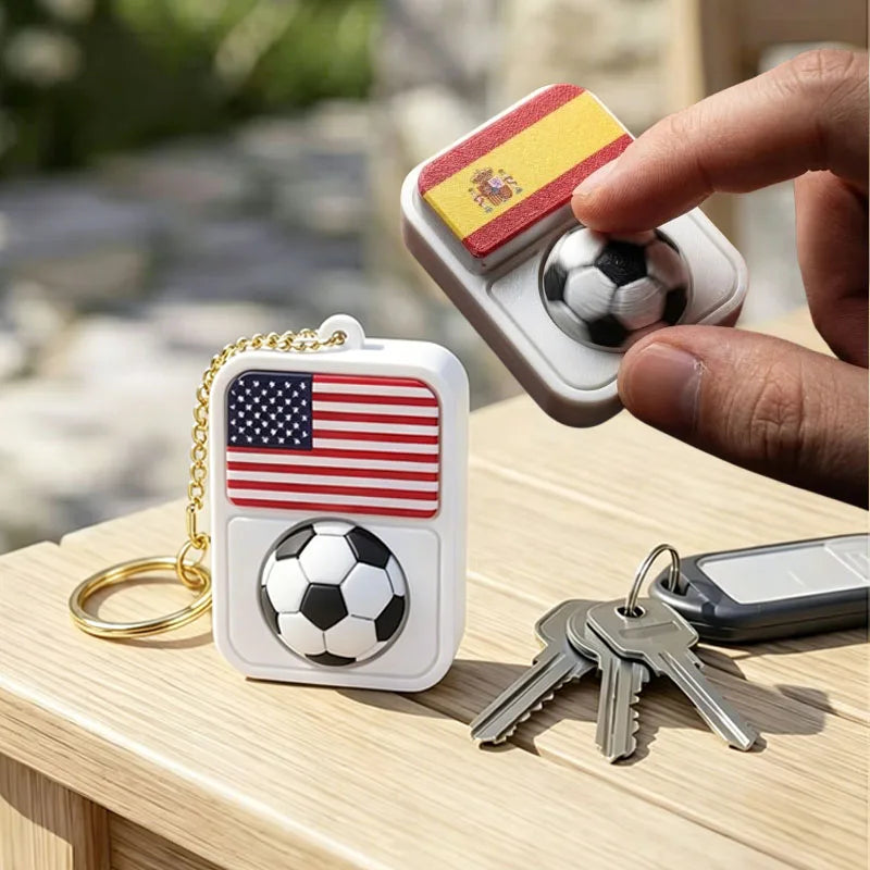 World Cup Fidget Keychain